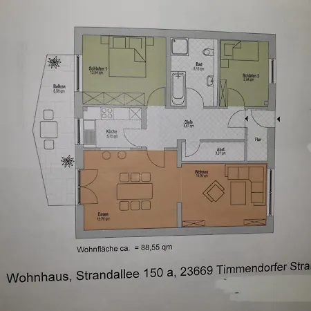 Strandallee 150a 아파트 *
